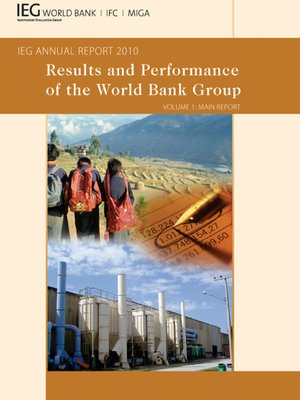 cover image of Results and Performance of the World Bank Group: IEG Annual Report 2010
